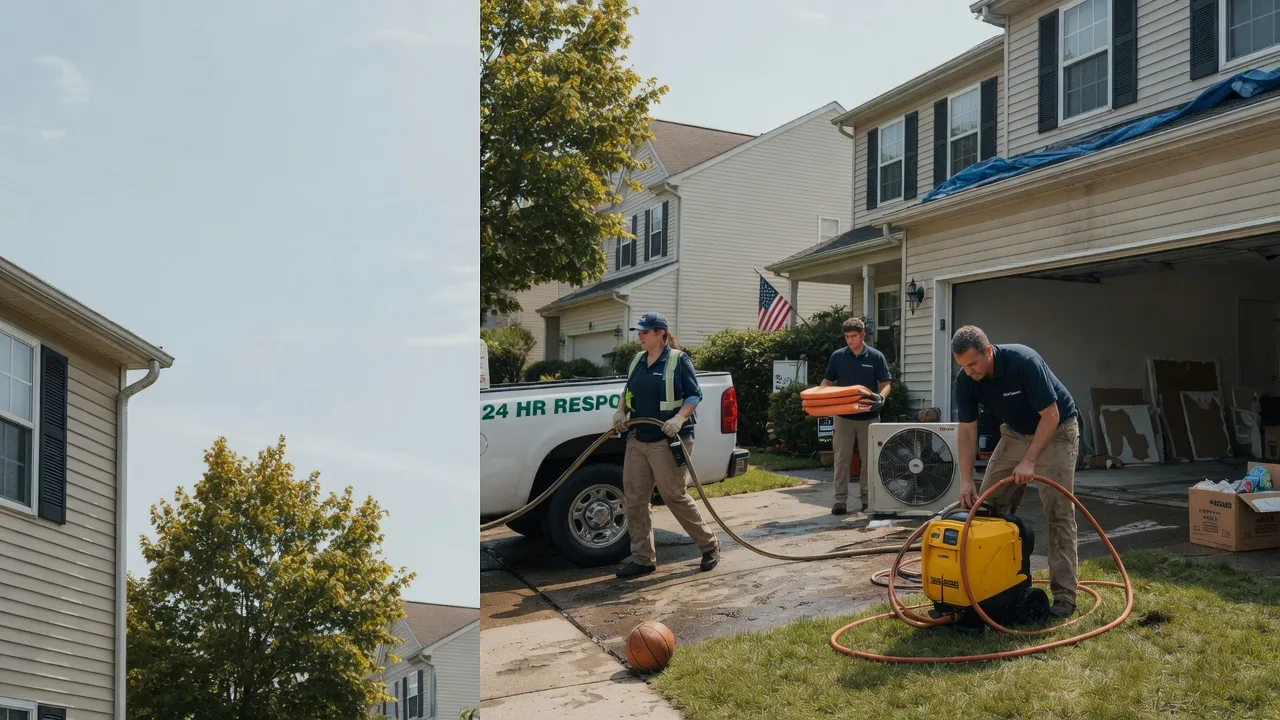 Emergency Water Damage Restoration in La Plume, PA near me
